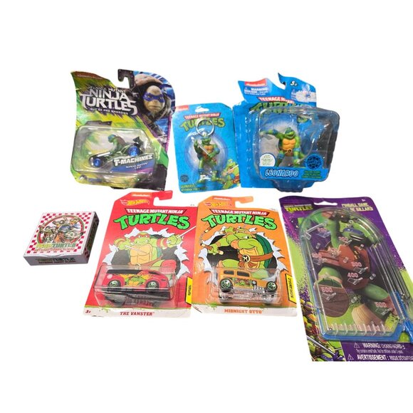 TMMT Teenage Mutant Ninja Turtles Mixed Lot Bundle - Picture 1 of 10